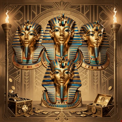 3 Pharaohs Slot Spiel von Realz Exclusive